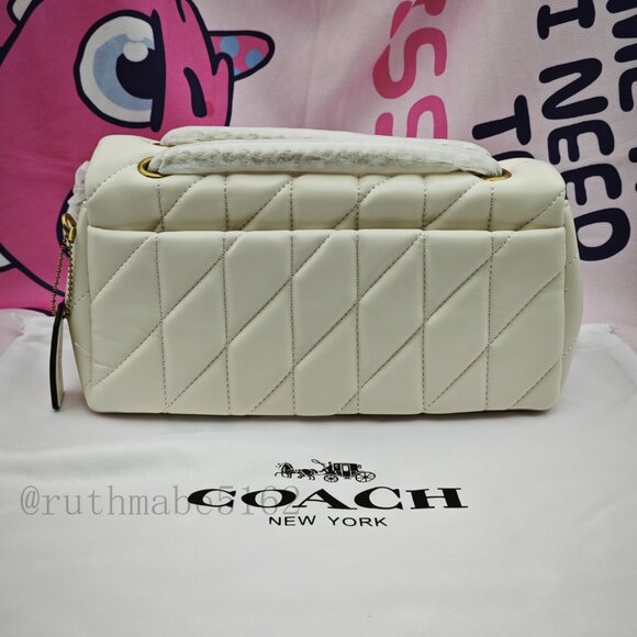 tabby Coach shoulder bag 26 with quilting - Picture 4 of 16